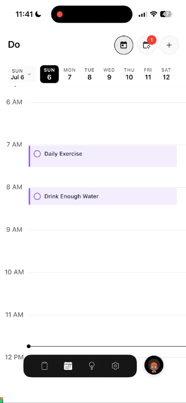 Grova smart scheduling demo